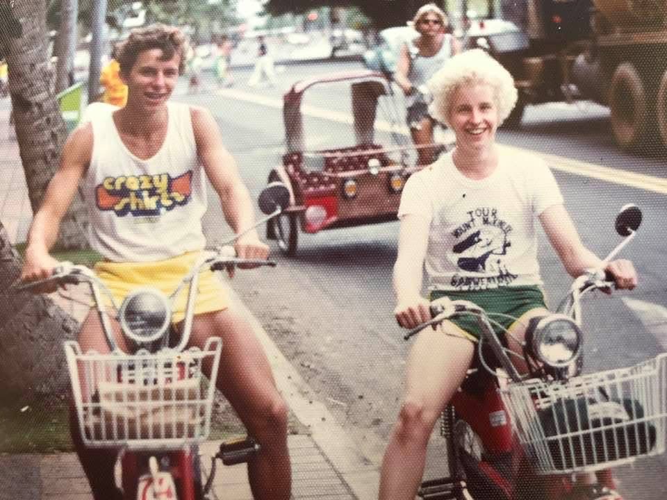 The early days — mopeds
