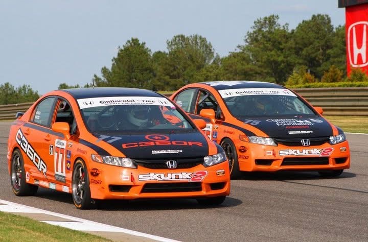 Compass360 Racing Hondas