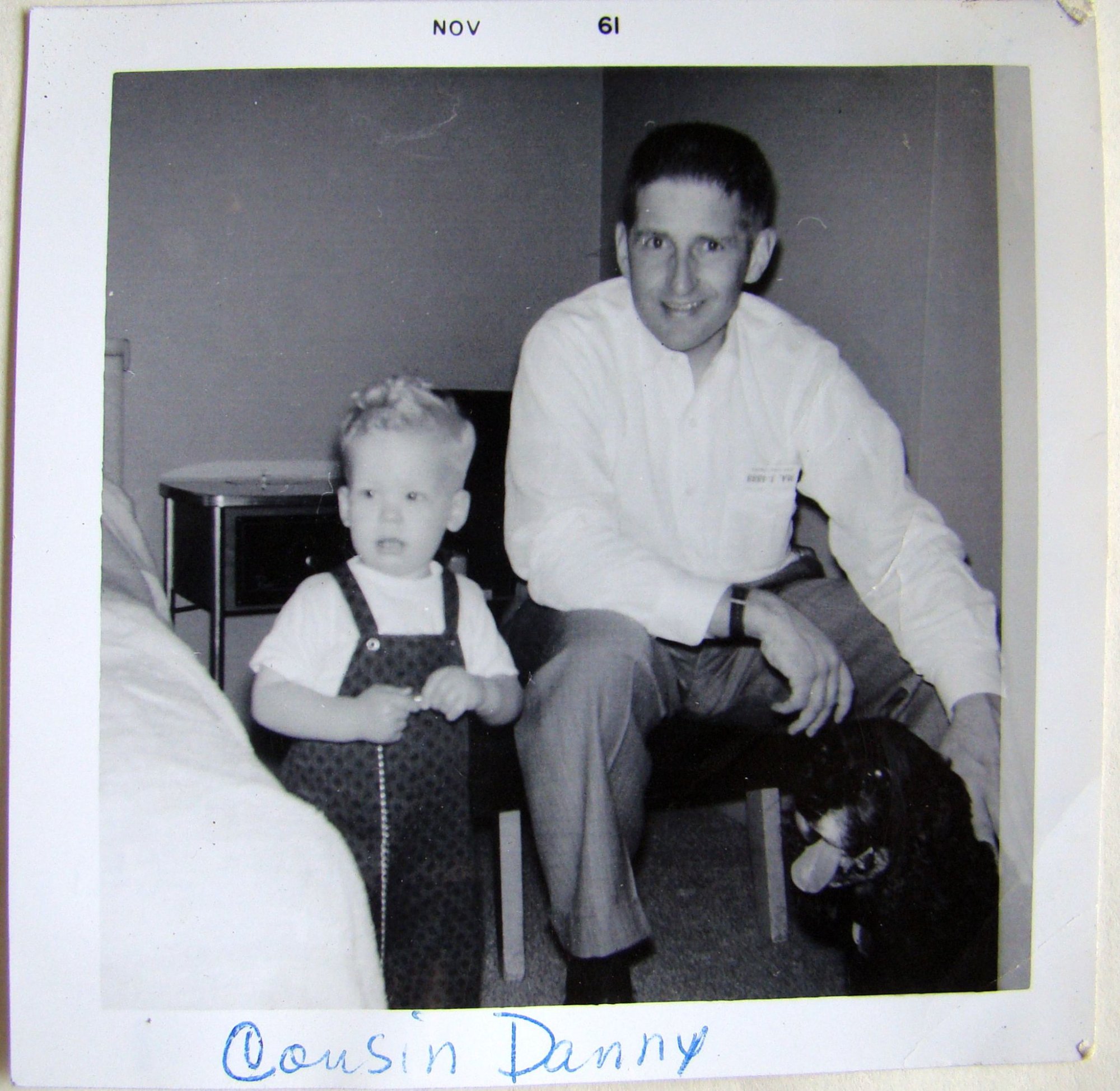 Dad and Cousin Danny, 1961