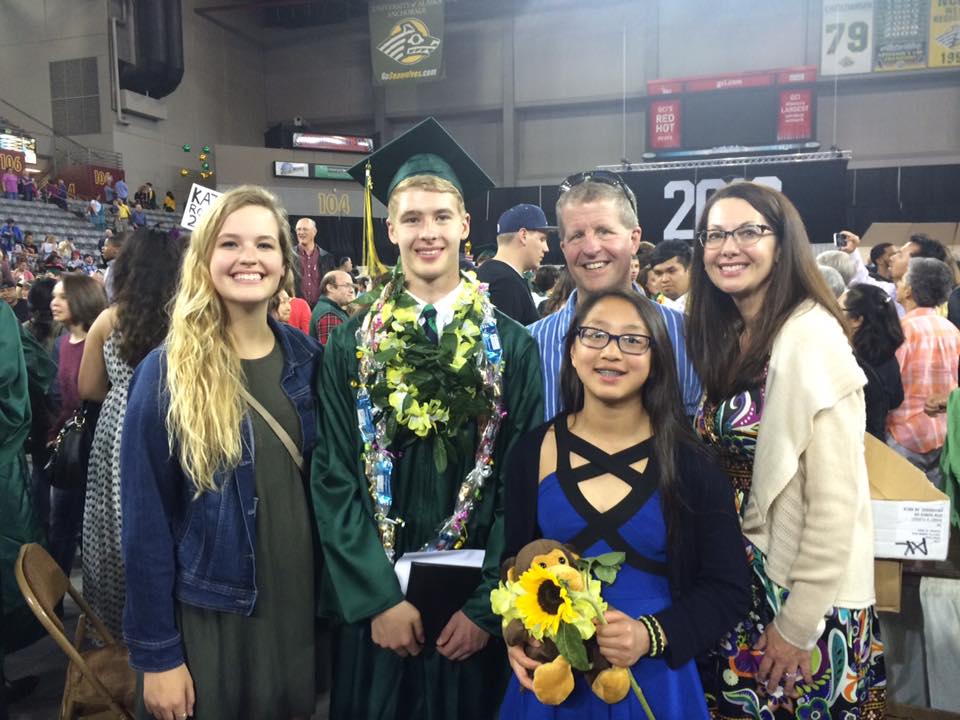 Jonah's graduation