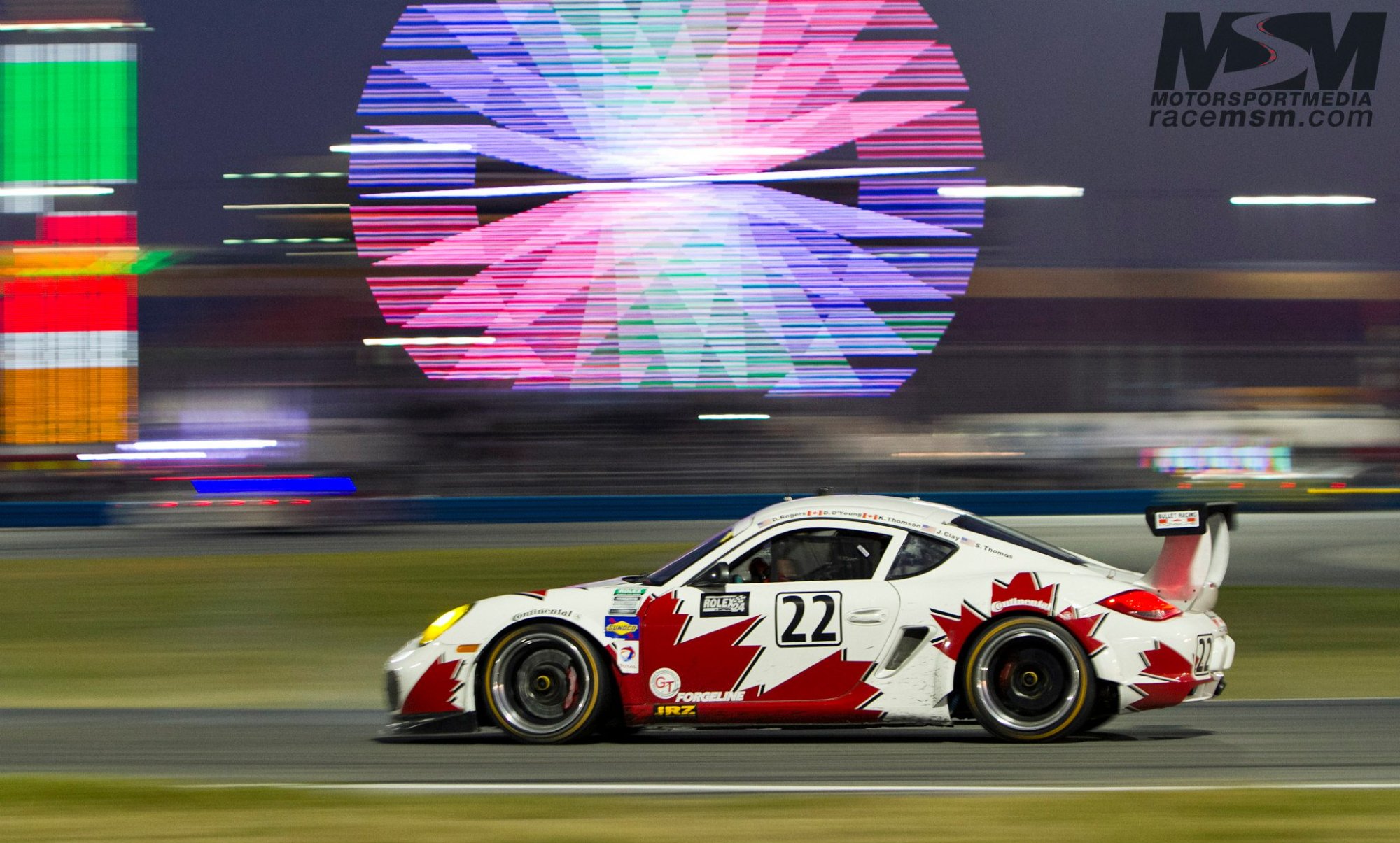 Rolex 24 at Daytona — Night